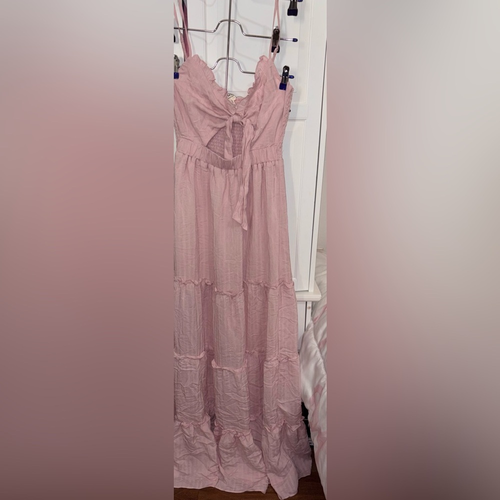 Privy Blush Pink Maxi Dress